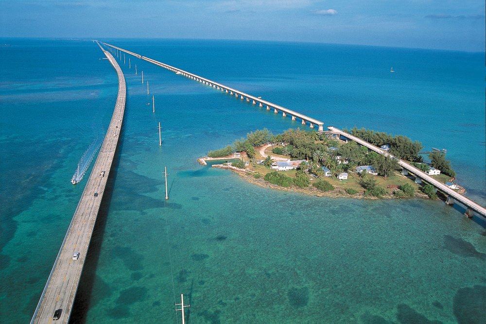 Die Brücke Seven Mile Bridge