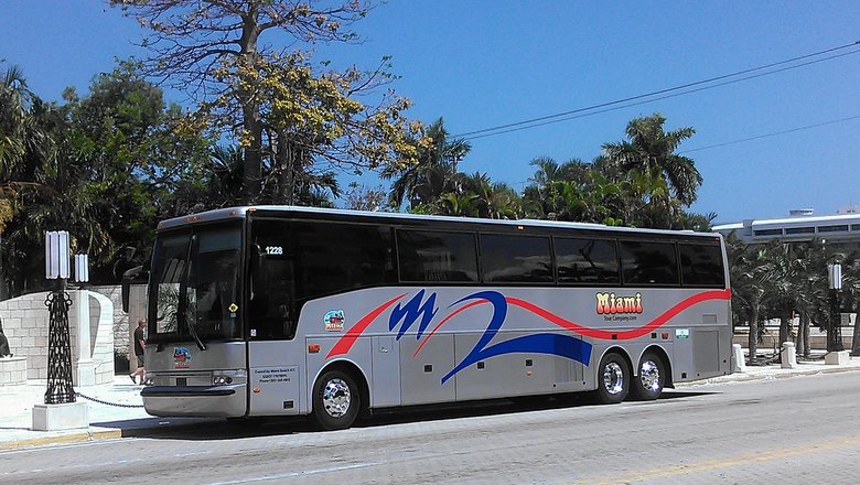 Coach Class Tour Bus